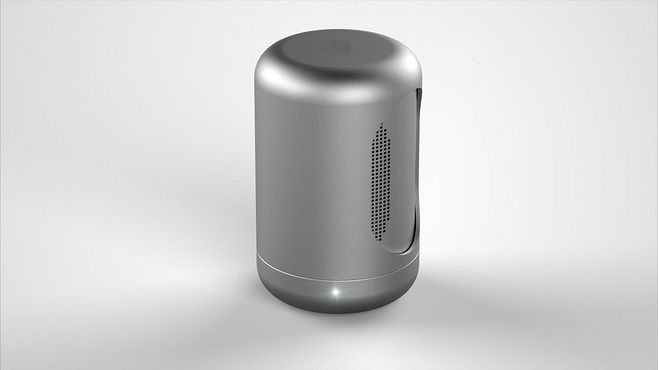 筒韵·蓝牙音响 工业美学与功能融合的声学艺术品